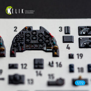 KELIK K72259 Junkers Ju-87 B/R Stuka - Interior 3D Decals (for Airfix Kits) 1/72 – imagen 4