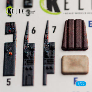 KELIK K72260 Messerschmitt Me-262 A-1 / S-92 - Interior 3D Decals (for Arma Hobby Kits) 1/72 – zdjęcie 2