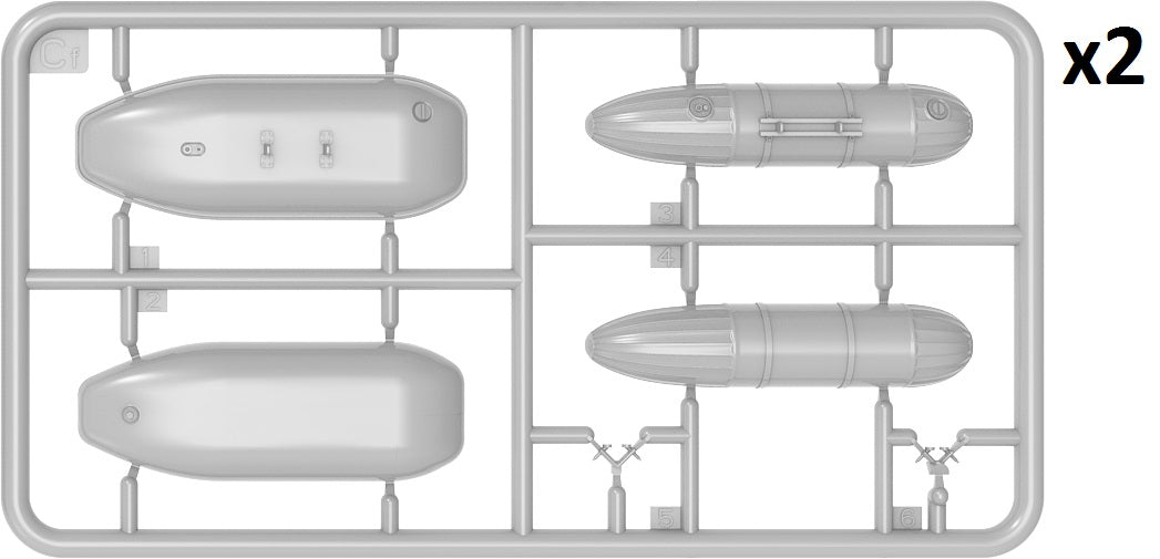 MiniArt 48042 P-47M Thunderbolt Dorsal Fin Advanced Kit 1/48 – imagen 18