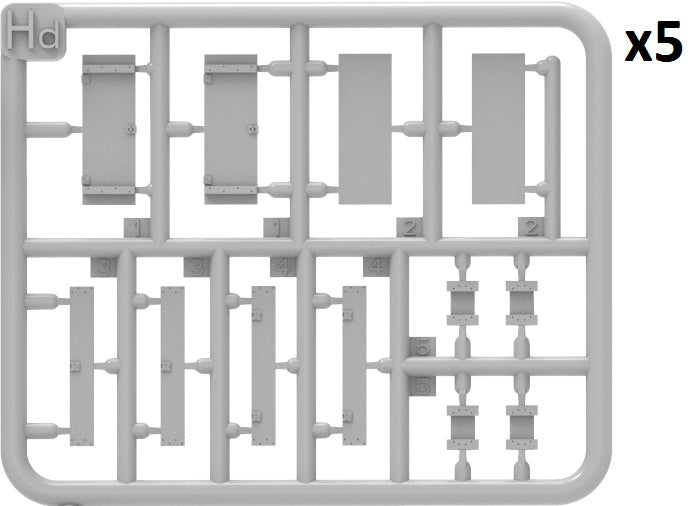 MiniArt 53078 75 mm M48 &amp;amp; M72 Ammo w/Wooden Crates 1/35 – immagine 3
