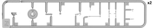 MiniArt 36075 German Checkpoint. 3t Cargo Truck 3,6-36S &amp;amp; Kfz.1 Type 170VK w/ Feldgendarmerie. Big Set 1/35 – immagine 30