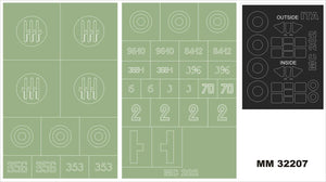 Montex MM32207 MC 202 for ITALERI 2518 1/32