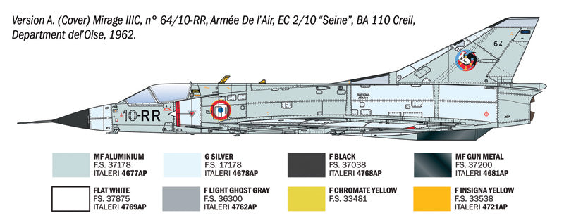 Italeri 92505 Mirage IIIC 1/32 – Bild 4