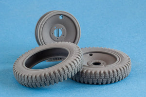 Quick Wheel QWX-16013 Sd.Kfz. 250 Common Off-Road Spare Kit (for Das Werk Kits) 1/16 – image 2