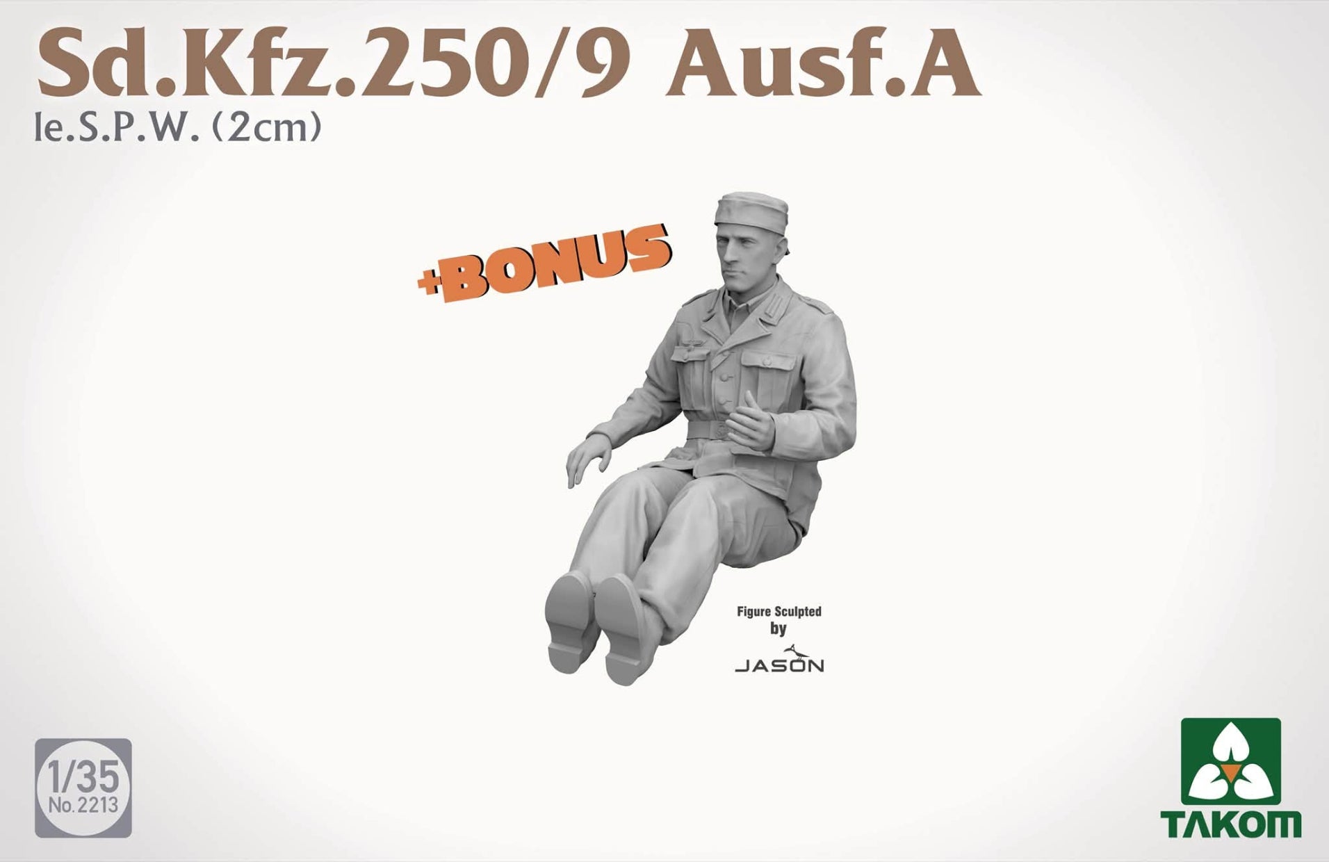 Takom 2213 Sd.Kfz. 250/9 Ausf. A le. S.P.W. (2 cm) 1/35 – image 2