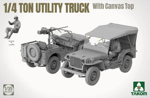 Takom 2214 1/4 Ton Utility Truck with Canvas Top 1/35 – Bild 3