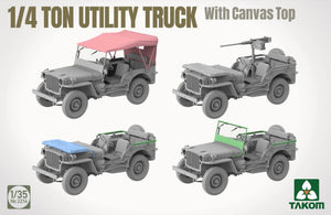 Takom 2214 1/4 Ton Utility Truck with Canvas Top 1/35 – Bild 4