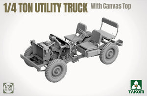 Takom 2214 1/4 Ton Utility Truck with Canvas Top 1/35 – Bild 6
