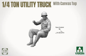 Takom 2214 1/4 Ton Utility Truck with Canvas Top 1/35 – Bild 2