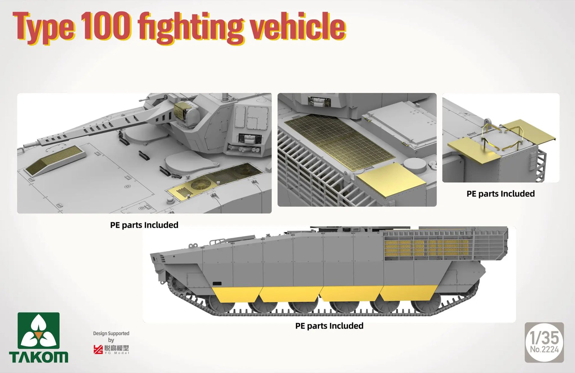 Takom 2224 Type 100 Fighting Vehicle 1/35 – immagine 4