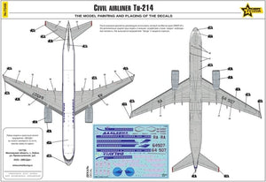 Zvezda 7049 Tu-214 1/144 – image 11