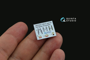 Quinta Studio QD72144 A-6E TRAM Intruder 3D-Printed &amp;amp; coloured Interior on decal paper (Trumpeter) 1/72 – imagen 6