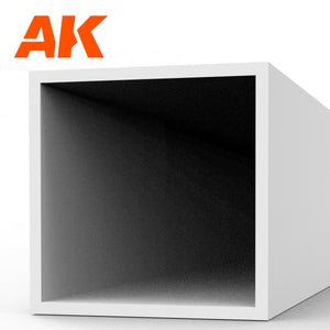 AK Interactive AK6550 SQUARE HOLLOW TUBE 6.00 X 350MM – STYRENE SQUARE HOLLOW TUBE – (2 UNITS) – Bild 3