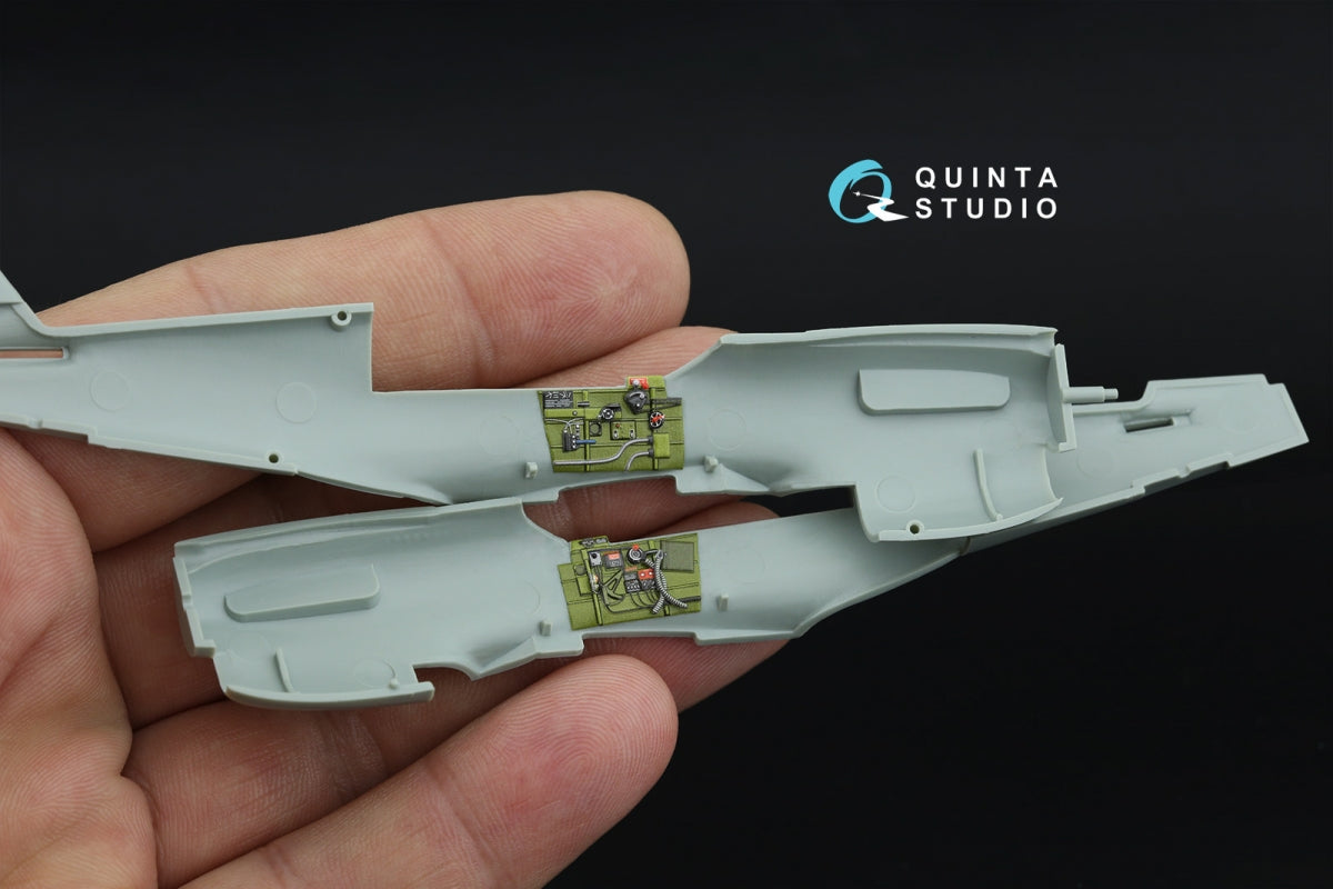 Quinta Studio QD+72214 P-40N Warhawk 3D-Printed &amp;amp; colored Interior on decal paper (Academy) (with 3D-printed resin parts) 1/72 – image 6