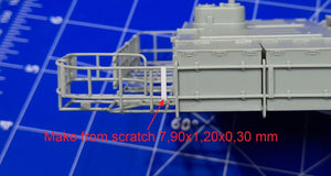 Eureka XXL ER-3575 K2 Black Panther MBT Towing Cables &amp;amp; Holders (Academy) 1/35 – Bild 21