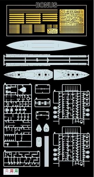 FlyHawk Model FH1310S HMS Agincourt Deluxe Edition 1/700 – immagine 2