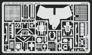 Eduard 35401 M-113 ACAV extérieur 1/35 Tamiya – image 2
