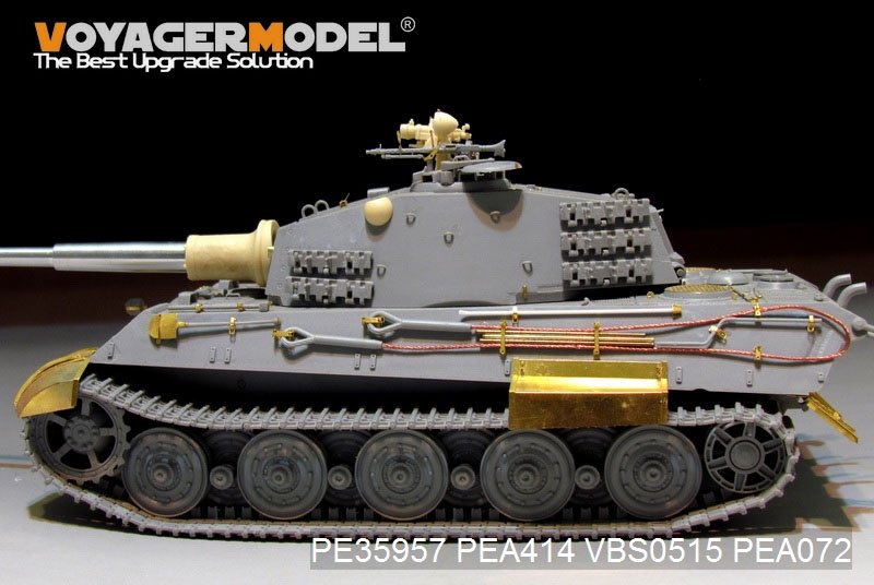 Voyager Model PE35957 WWII German King Tiger (Hensehel Turret) For HOBBYBOSS 84533 1/35 – Bild 13