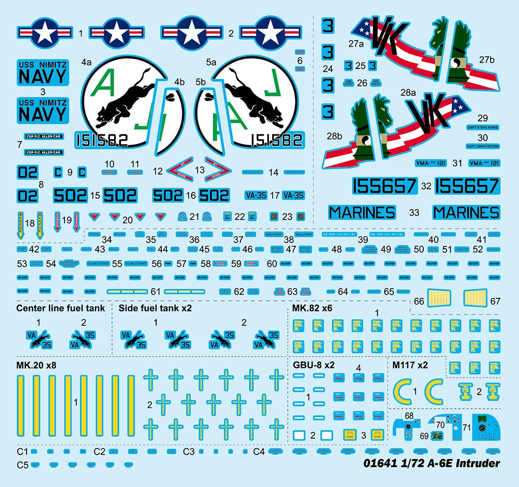 Trumpeter 01641 A-6 E Intruder 1/72 – Bild 6