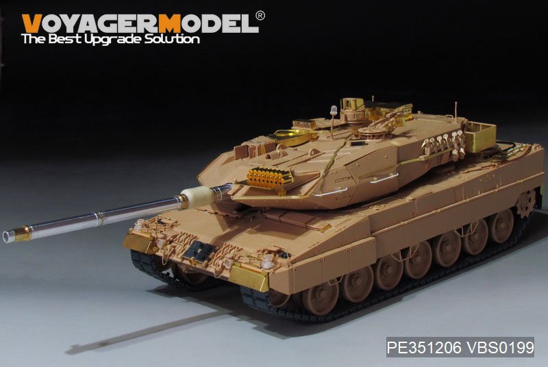 Voyager Model PE351206 Modern German Leopard 2A6 MBT w/CDN Boxes Basic (For RFM 5076) 1/35 – image 2