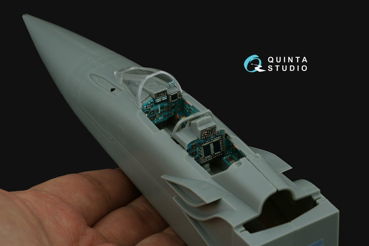 Quinta Studio QDS-48505 MiG-31BM 3D-Printed &amp;amp; coloured Interior on decal paper (Hobby Boss) (Small version) 1/48 – imagen 9