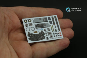 Quinta Studio QD32159 Yak-9 T/K 3D-Printed &amp;amp; coloured Interior on decal paper (ICM) 1/32 – immagine 9