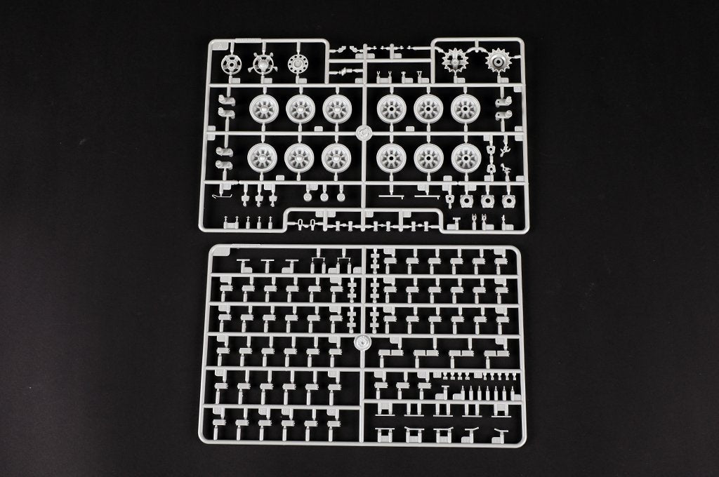 Trumpeter 09602 Char soviétique T-72 Ural avec blindage réactif Kontakt-1, échelle 1/35 – image 14