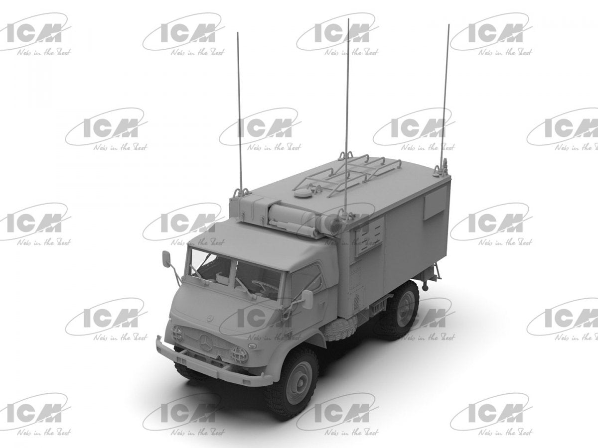 ICM 35137 Unimog S 404 German Military Radio Truck 1/35 – Bild 5