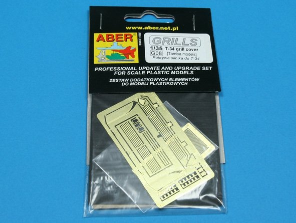 Aber 35G08 Grille covers for russian tank T-34 1/35 – Bild 4
