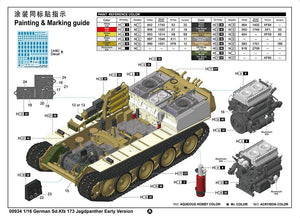Trumpeter 00934 Allemand Sd.Kfz 173 Jagdpanther Première version 1/16 – image 3