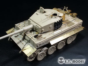 ET Model EA35-090 Ailes et jupes latérales pour maquette TAMIYA 1/35 du char allemand TIGER I (production moyenne/tardive) de la Seconde Guerre mondiale