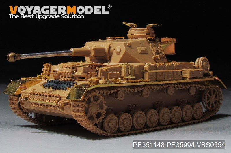 Maquette Voyager PE351148, char allemand Pz.Kpfw.IV Ausf.G Basic de la Seconde Guerre mondiale pour Tamiya 35378, échelle 1/35 – image 3
