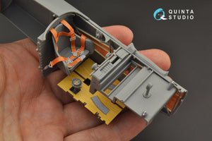 Quinta Studio QD24001 Fokker Dr.1 3D-Printed &amp;amp; coloured Interior on decal paper (Meng) 1/24 – immagine 3