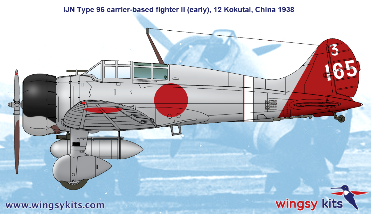 Maquette Wingsy D5-03 Chasseur embarqué IJN Type 96 II A5M2b « Claude » (première version) 1/48 – image 14