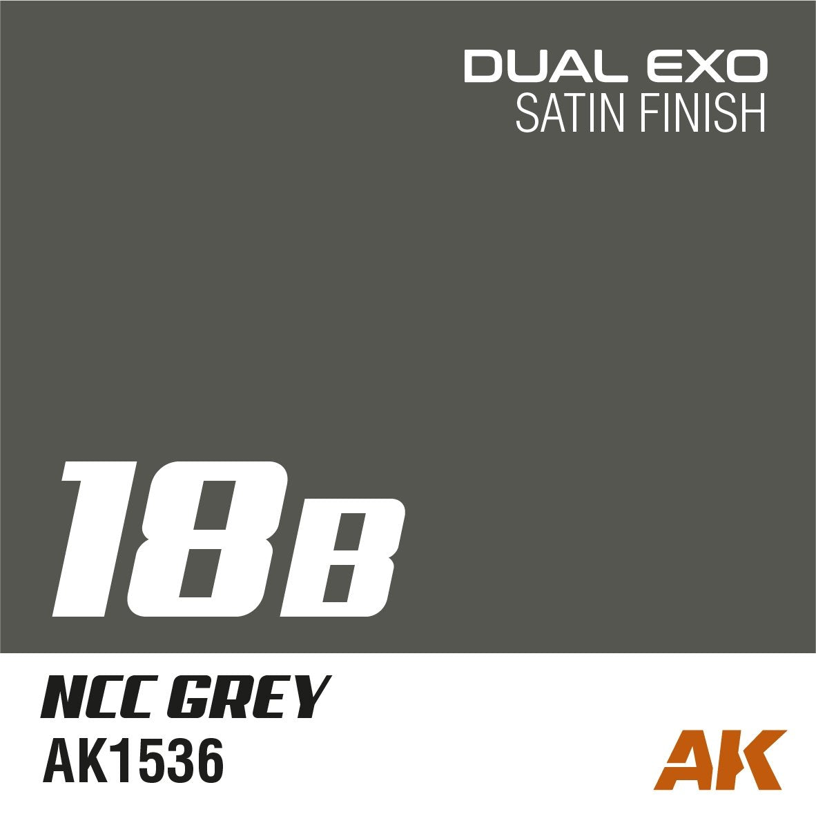 AK Interactive AK1562 DUAL EXO SET 18 – 18A STARSHIP GREY &amp;amp; 18B NCC GREY – immagine 3