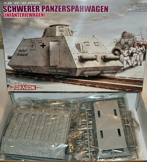 Dragon 6072 Schwerer Panzerspähwagen (Infanteriewagen) 1/35 – zdjęcie 2