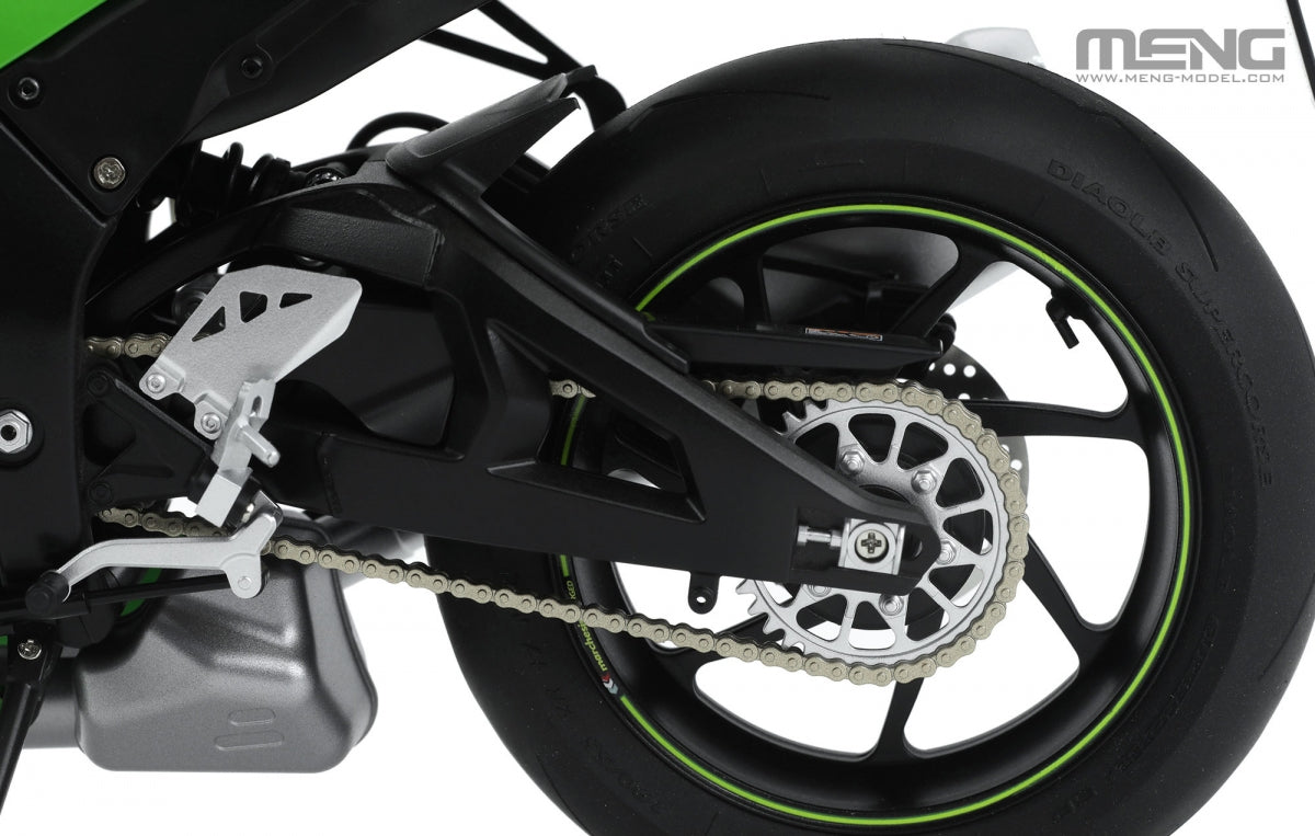 Meng Model MT-008s Kawasaki Ninja ZX-10RR Pre-Coloured Edition 1/9