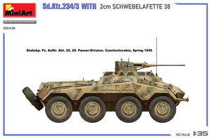 MiniArt 35431 Sd.Kfz.234/3 With 2cm Schwebelafette 38 1/35 – immagine 14