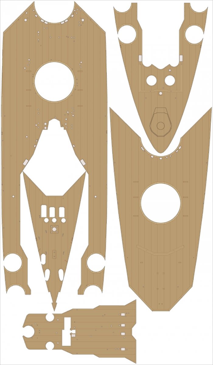 Pontos 23007F1 HMS RODNEY 1942 Detail Up Set 1/200 – zdjęcie 4