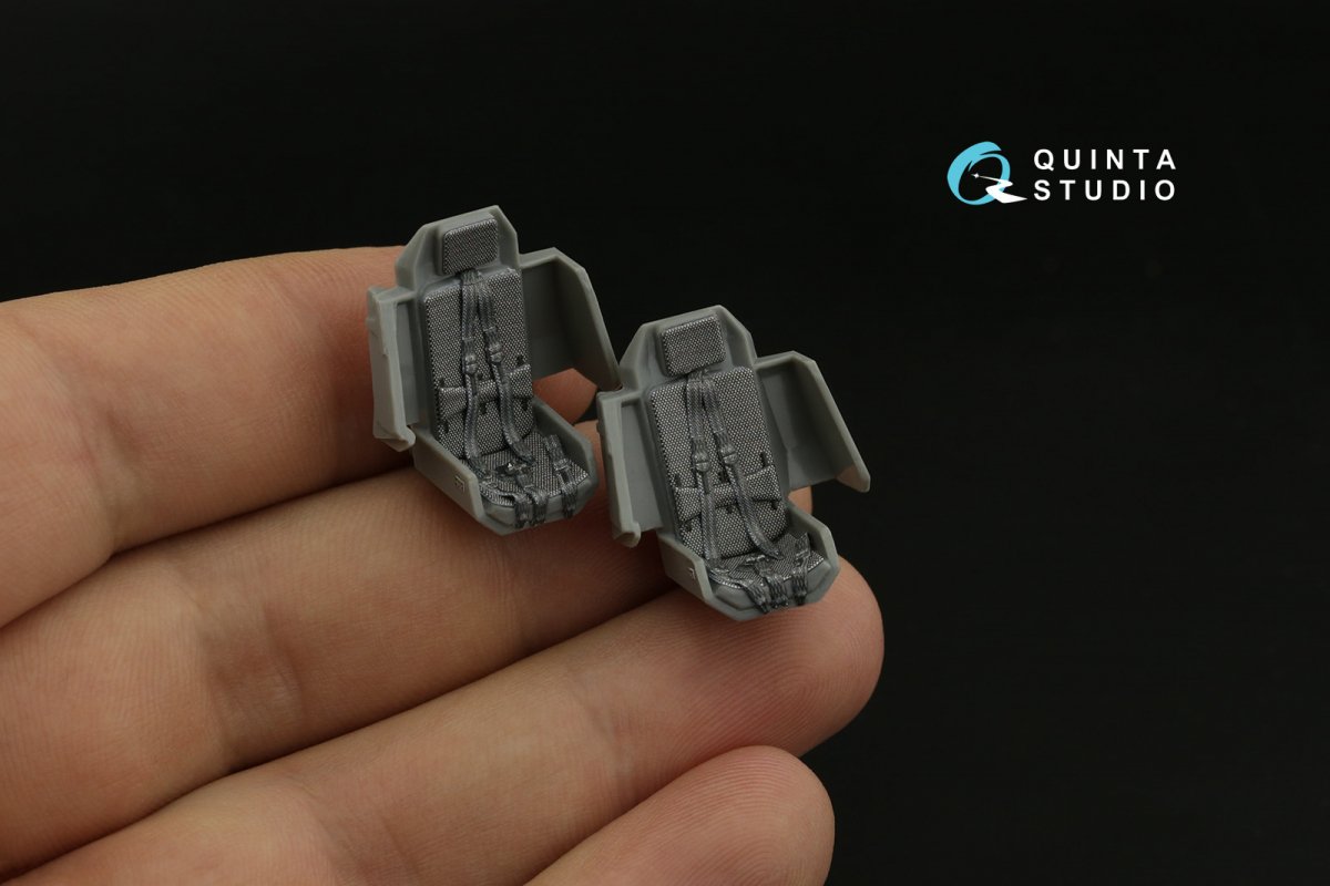 Quinta Studio QD48375 AH-64E 3D-Printed &amp;amp; coloured Interior on decal paper (Hasegawa) 1/48 – Bild 12