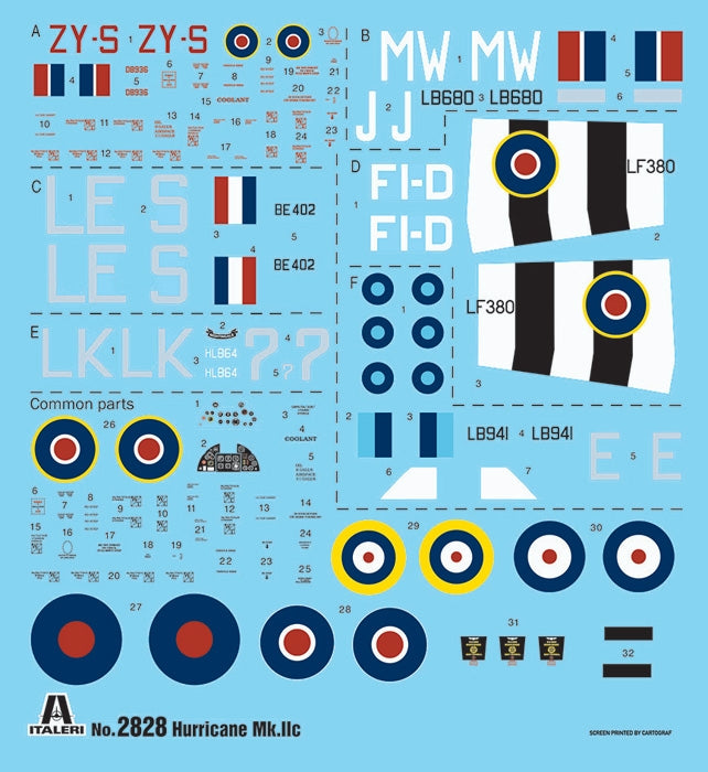 Italeri 2828 Hurricane Mk. IIC 1/48 – Bild 8