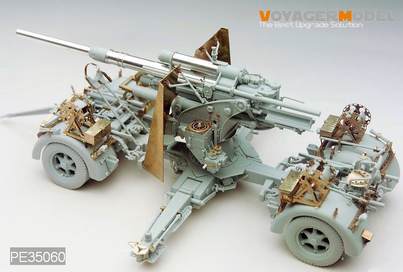 Voyager Model PE35060 WWII German 88mm Flak 36 (For DRAGON 6260) 1/35 – zdjęcie 2