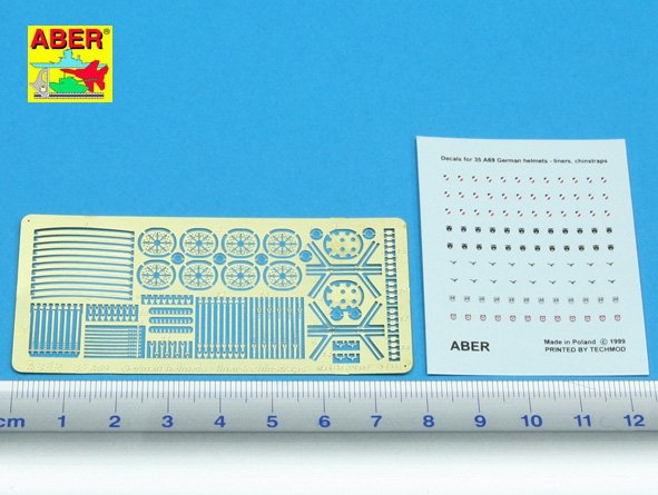 Aber 35A069 Niemieckie hełmy - wkładki, paski 1/35 – Bild 2
