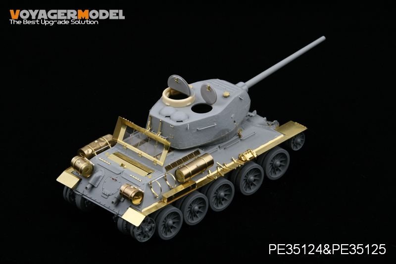 Voyager Model PE35125 Fenders for T-34 Mod 42-44 for ALL 1/35 – Bild 4