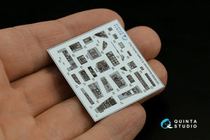 Quinta Studio QD48368 Buccaneer S.2 early 3D-Printed &amp;amp; coloured Interior on decal paper (Airfix) 1/48 – zdjęcie 15