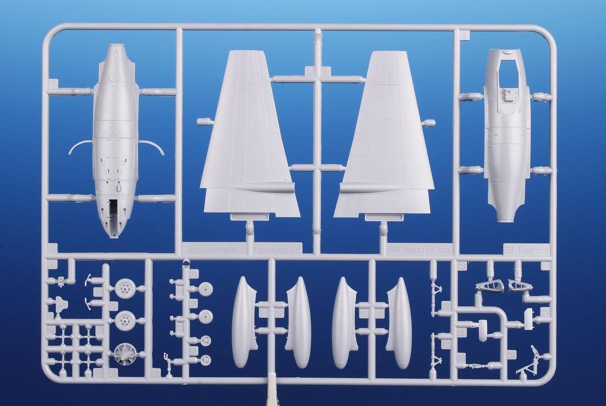 Special Hobby 72455 DH.100 Vampire FB.Mk.9 ’Tropicalised Fighter-Bomber’ 1/72 – Bild 3