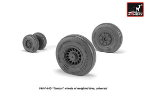 Armory Models AW48327 F-14D Tomcat late type wheels w/ weighted tires 1/48 – Bild 4