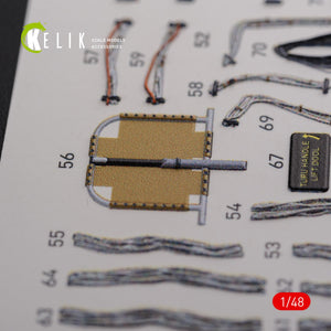 KELIK K48091 CH-46E Cargo compartment interior 3D decals for Academy kit 1/48 – Bild 9