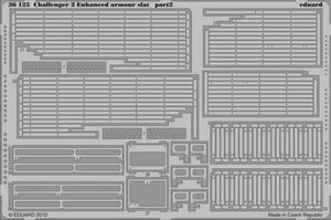 Eduard 36125 Challenger 2 Enhanced armour slat 1/35 Trumpeter – immagine 2