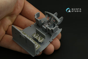 Quinta Studio QD48286 UH-1C 3D-Printed &amp;amp; coloured Interior on decal paper (HobbyBoss) 1/48 – immagine 9
